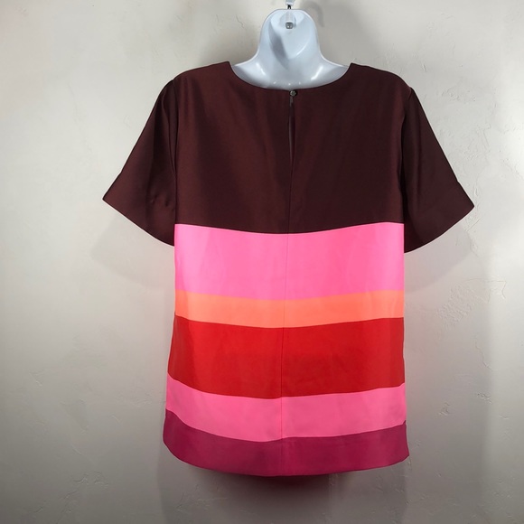 Banana Republic red and pink blouse size small - Picture 5 of 9